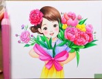 6岁女儿生日送什么花