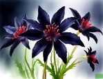 黑彼岸花的花语和寓意