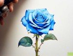 蓝冰碎玫瑰花语是什么
