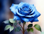 蓝色妖姬花是什么意思