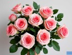 2025年11朵玫瑰花花束