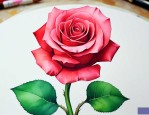 玫瑰花的折法简单好看