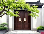 2025年大门口能种槐树吗