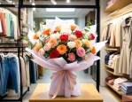 服装店开业送什么花合适