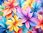 彩色叶子的花卉有哪些