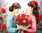 七夕情人节送女朋友花