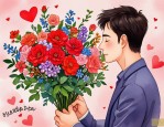 2025年七夕送花贺卡留言