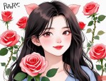 2025年猪小姐玫瑰花花语