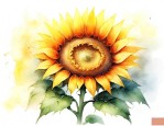向日葵花语是什么意思