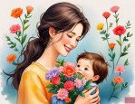 2025年母亲送孩子什么花