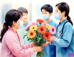 去医院看病人送什么花