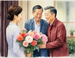 看望中年男病人送什么花
