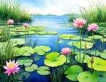 水生植物可以净化水质