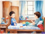 孩子第一次住校的话语