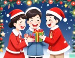 平安夜学生送老师礼物