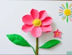 橡皮泥鲜花的手工制作