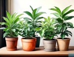 净化空气盆栽植物室内