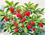 2025年凤仙花果实的颜色