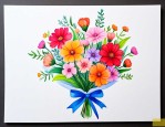 孩子生日送妈妈什么花