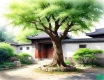 山东庭院适合种什么树