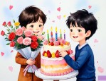 兄弟过生日可以送花吗