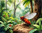 2025年热带雨林里的昆虫