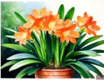 绿花君子兰有几个品种