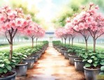 西府海棠苗圃园艺基地