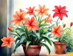 适合家里养的大型花卉