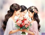 女性朋友结婚送什么花合适
