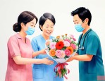 庆祝病人出院送什么花