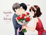 别人结婚纪念日送什么花
