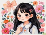 2025年生日送闺女什么花