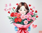 三八妇女节该送什么花
