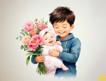 朋友生孩子可以送花吗