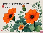 2025年南瓜花的诗词七律