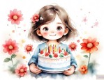 过生日女孩子送什么花