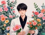 2025年送男士花送什么花
