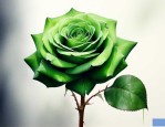 绿色的玫瑰花语是什么