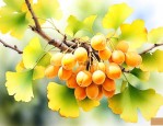 银杏树的果子长什么样