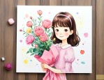 女儿生日应该送什么花