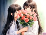 和女生见面送什么花好