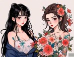 2025年女生纹身花的寓意