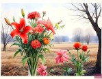 上坟鲜花一束还是两束