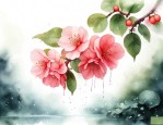 海棠雨胭脂透