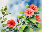 2025年牵牛花攀登的特点