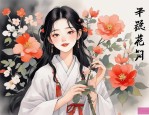 2025年笑谈花落什么意思
