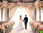 婚礼现场一般用什么花