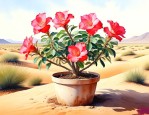 沙漠玫瑰盆栽种植方法