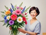 2025年母亲出院送什么花